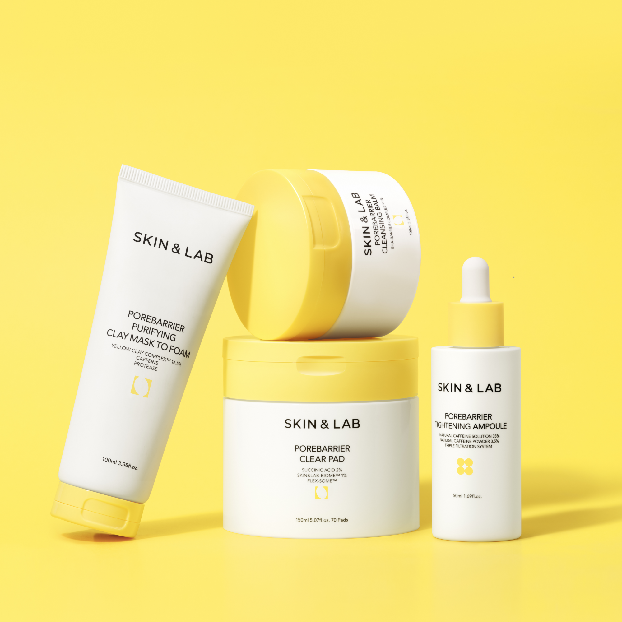 Porebarrier Purifying Clay Mask to Foam