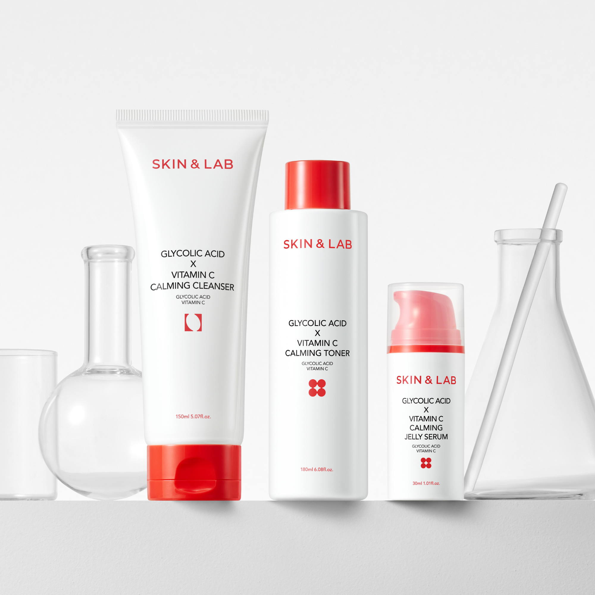 Glycolic Acid X Vitamin C Calming Cleanser