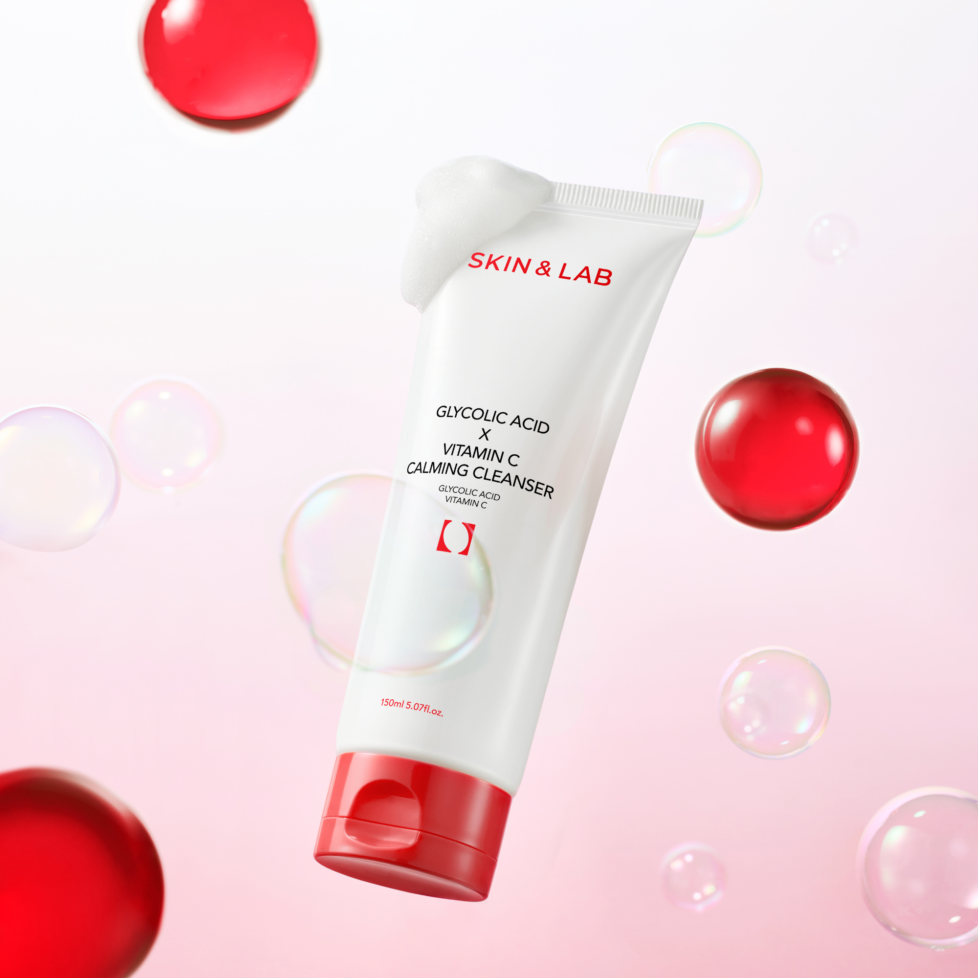 Glycolic Acid X Vitamin C Calming Cleanser